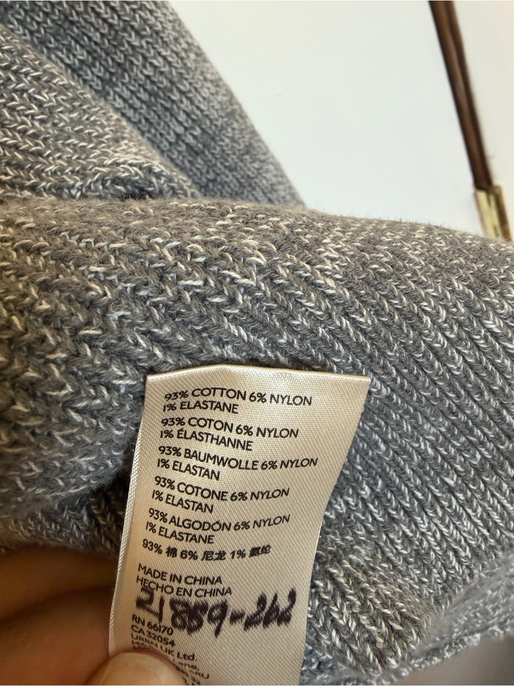Free People Gray Crewneck Knit Sweater - Picture 4 of 5